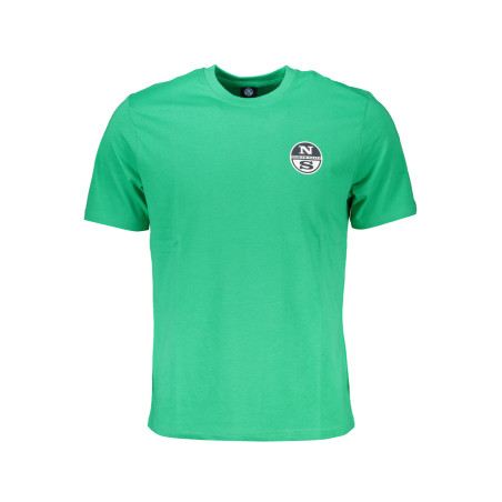 NORTH SAILS T-SHIRT MANICHE CORTE UOMO VERDE