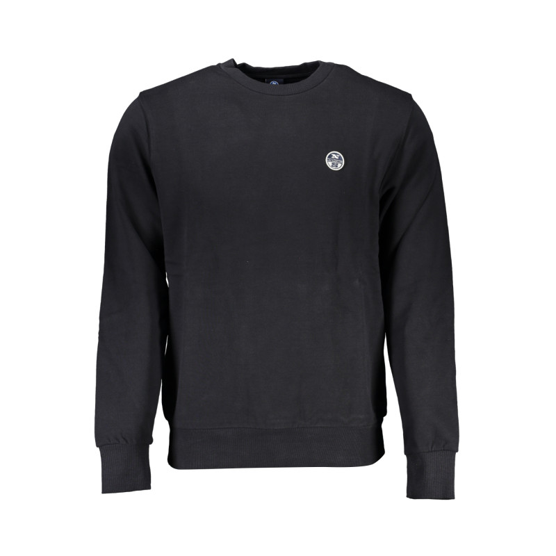 NORTH SAILS MEN&39S BLACK ZIP-OUT SWEATSHIRT