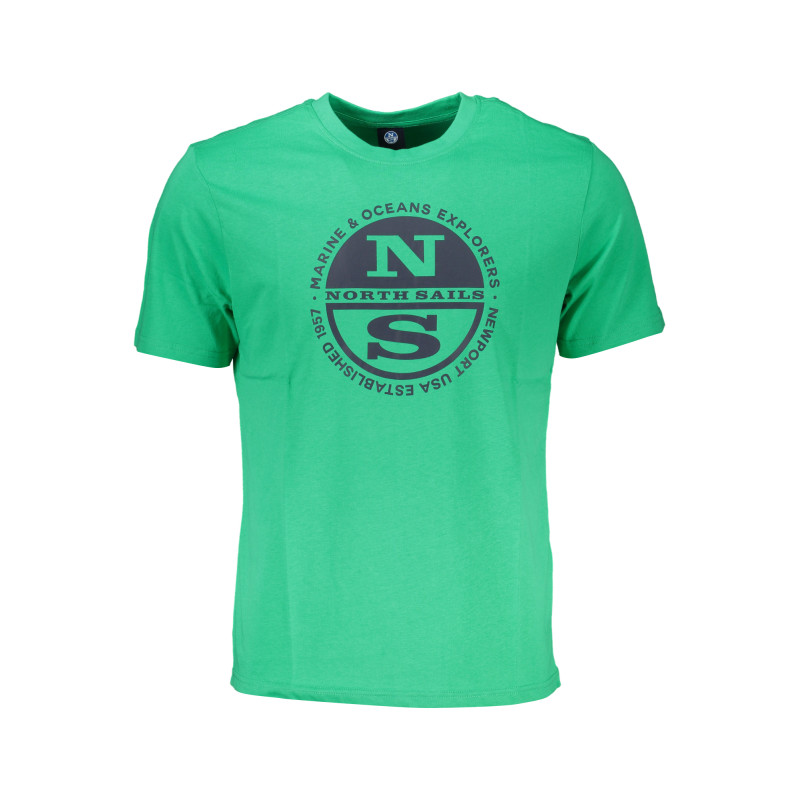 NORTH SAILS GREEN MEN&39S SHORT SLEEVED T-SHIRT