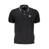 NORTH SAILS MEN&39S BLACK SHORT SLEEVED POLO SHIRT