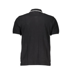 NORTH SAILS MEN&39S BLACK SHORT SLEEVED POLO SHIRT