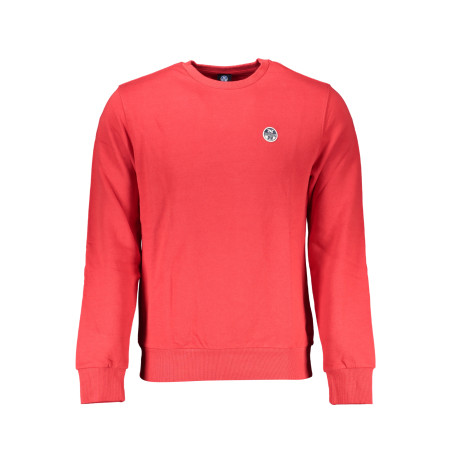 NORTH SAILS MEN&39S RED ZIP-OUT SWEATSHIRT