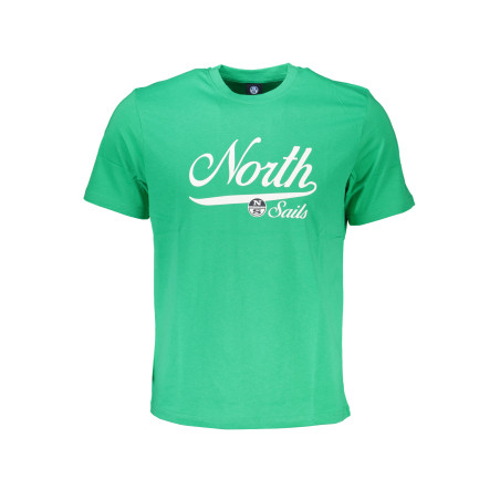 NORTH SAILS T-SHIRT MANICHE CORTE UOMO VERDE