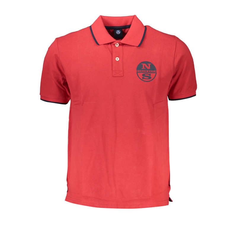 NORTH SAILS MEN&39S RED SHORT SLEEVED POLO SHIRT