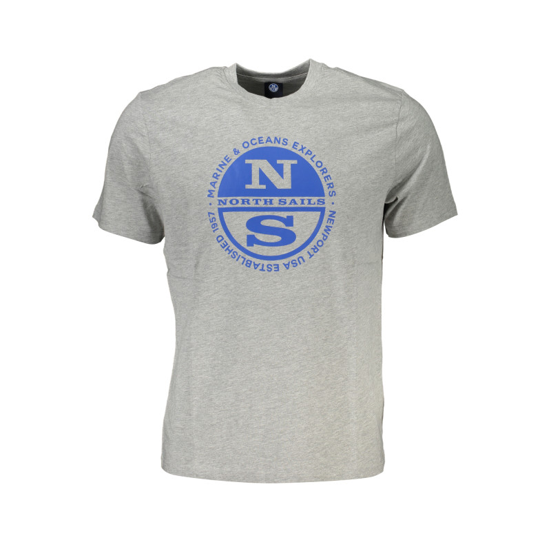 NORTH SAILS T-SHIRT MANICHE CORTE UOMO GRIGIO