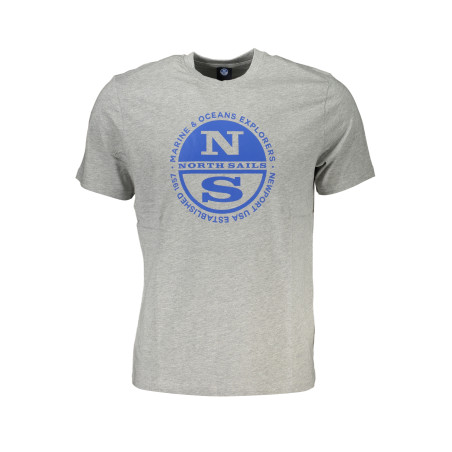 NORTH SAILS T-SHIRT MANICHE CORTE UOMO GRIGIO