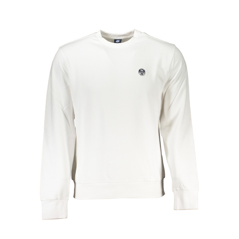 NORTH SAILS MEN&39S WHITE ZIPLESS SWEATSHIRT