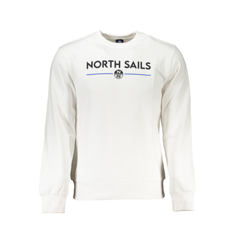 NORTH SAILS MEN&39S WHITE ZIPLESS SWEATSHIRT