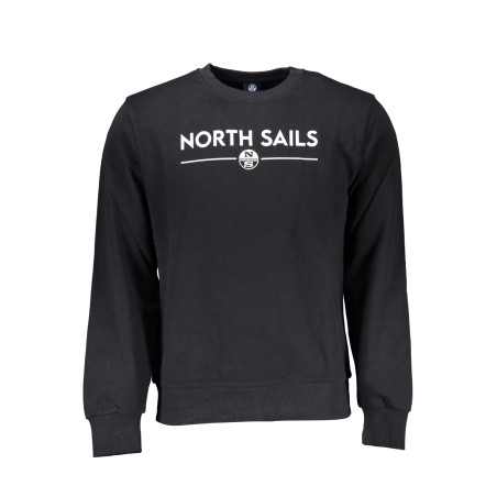 NORTH SAILS FELPA SENZA ZIP UOMO NERO