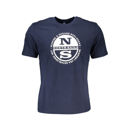 NORTH SAILS T-SHIRT MANICHE CORTE UOMO BLU