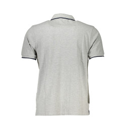 NORTH SAILS MEN&39S GRAY SHORT SLEEVED POLO SHIRT