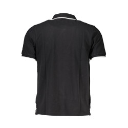 NORTH SAILS MEN&39S BLACK SHORT SLEEVED POLO SHIRT