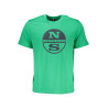 NORTH SAILS T-SHIRT MANICHE CORTE UOMO VERDE