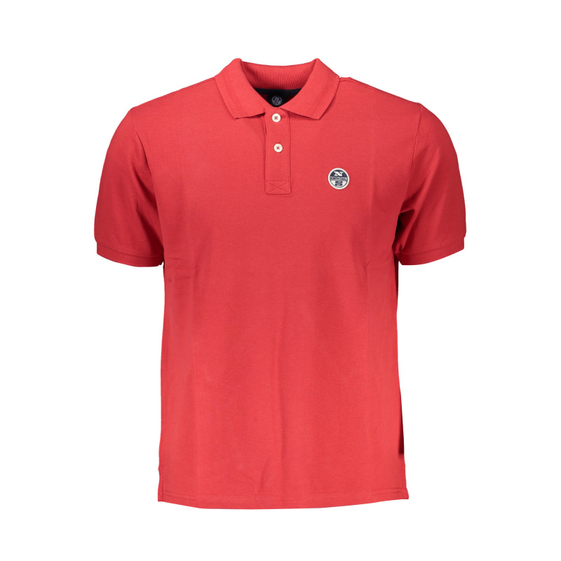 NORTH SAILS POLO MANICHE CORTE UOMO ROSSO