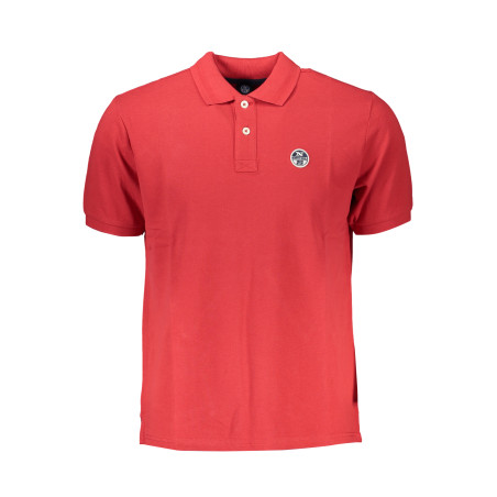 NORTH SAILS POLO MANICHE CORTE UOMO ROSSO