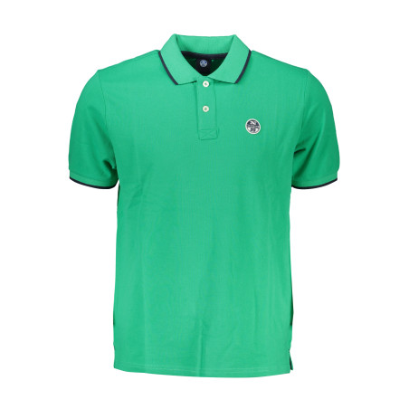 NORTH SAILS POLO MANICHE CORTE UOMO VERDE