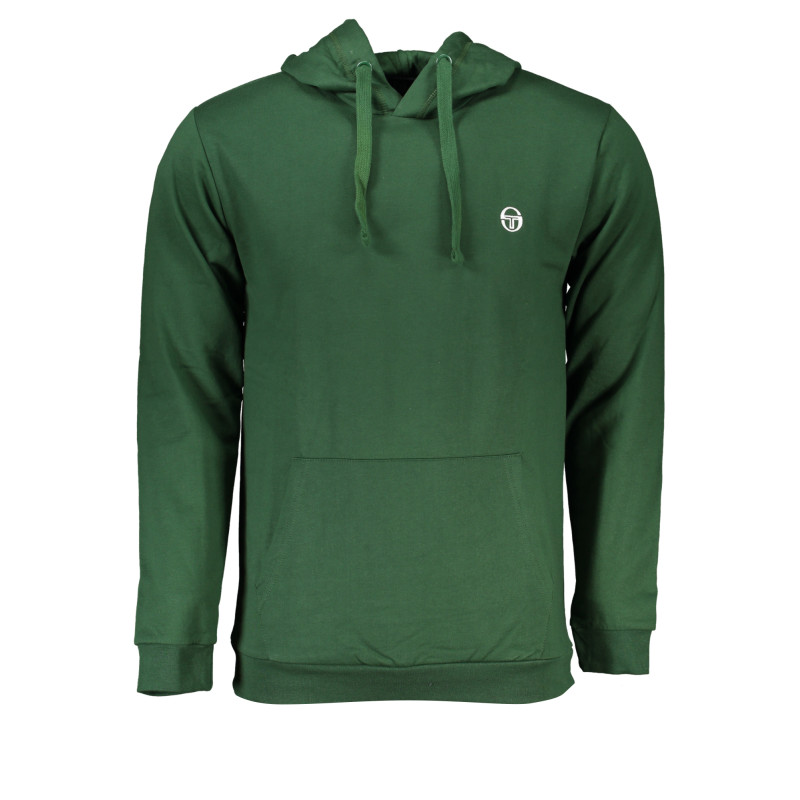 SERGIO TACCHINI MEN&39S GREEN ZIPLESS SWEATSHIRT