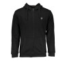 SERGIO TACCHINI FELPA CON ZIP UOMO NERO