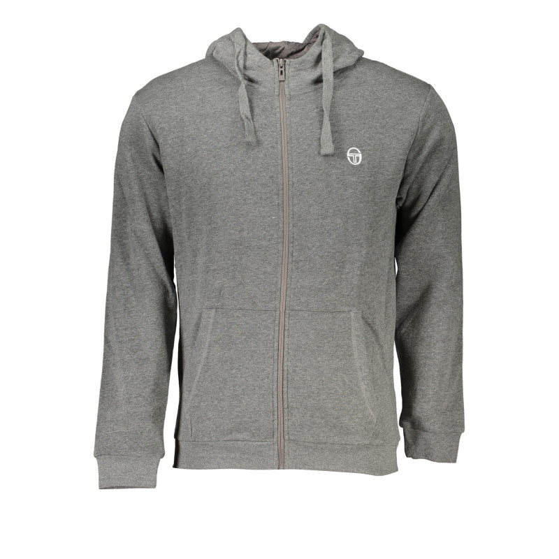 SERGIO TACCHINI FELPA CON ZIP UOMO GRIGIO