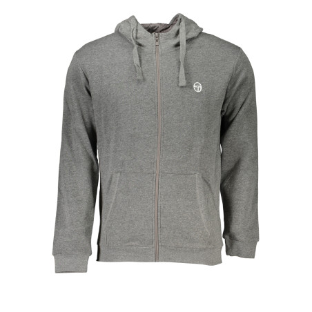 SERGIO TACCHINI MEN&39S GRAY ZIP SWEATSHIRT