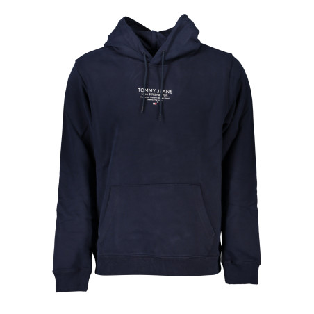 TOMMY HILFIGER MEN&39S BLUE ZIPLESS SWEATSHIRT