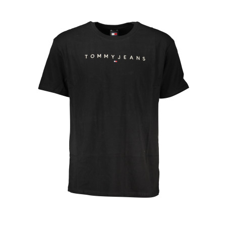 TOMMY HILFIGER T-SHIRT MANICHE CORTE UOMO NERO