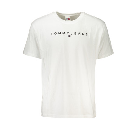 TOMMY HILFIGER T-SHIRT MANICHE CORTE UOMO BIANCO