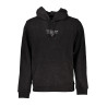 TOMMY HILFIGER MEN&39S BLACK ZIPLESS SWEATSHIRT