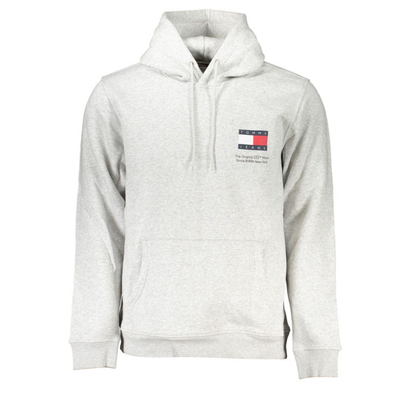 TOMMY HILFIGER FELPA SENZA ZIP UOMO GRIGIO