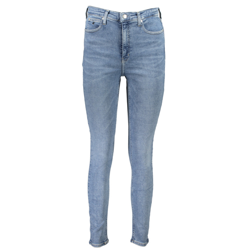 CALVIN KLEIN JEANS DENIM DONNA AZZURRO