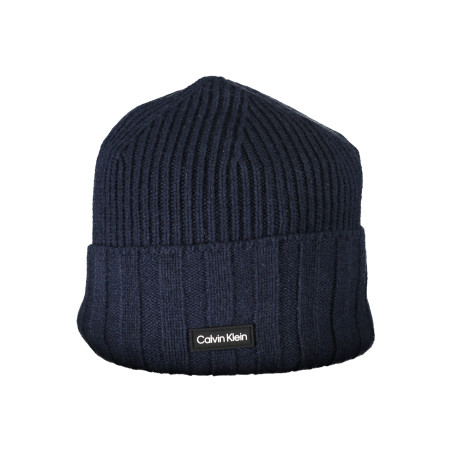 CALVIN KLEIN MEN&39S BLUE BEANIE