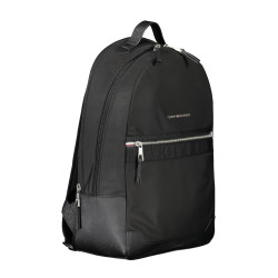 TOMMY HILFIGER MEN&39S BLACK BACKPACK