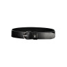 TOMMY HILFIGER WOMEN&39S BLACK LEATHER BELT