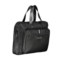 TOMMY HILFIGER BLACK MAN BRIEFCASE