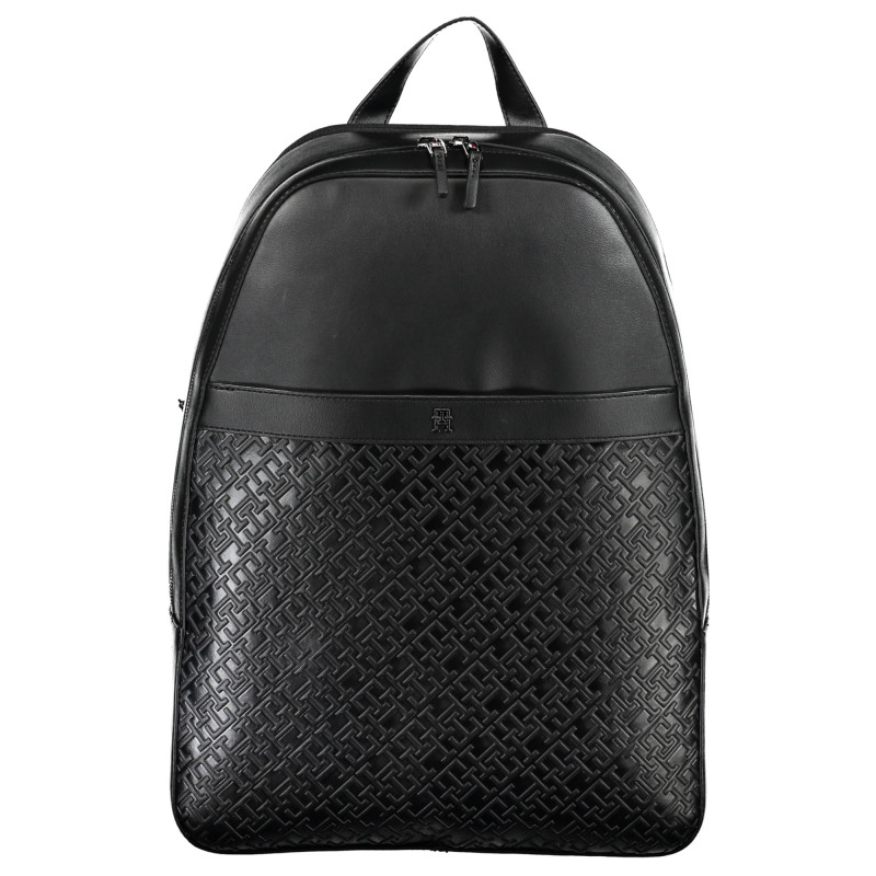 TOMMY HILFIGER MEN&39S BLACK BACKPACK