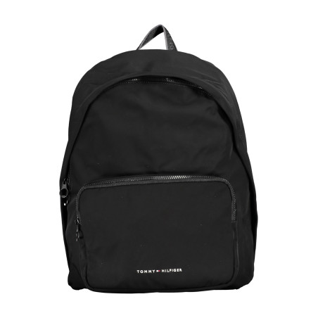 TOMMY HILFIGER MEN&39S BLACK BACKPACK