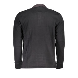 US GRAND POLO MEN&39S LONG SLEEVED POLO SHIRT BLACK