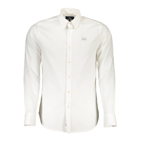 LA MARTINA MEN&39S WHITE LONG SLEEVE SHIRT