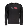 U.S. GRAND POLO FELPA SENZA ZIP UOMO NERO