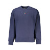 TOMMY HILFIGER MEN&39S BLUE ZIPLESS SWEATSHIRT