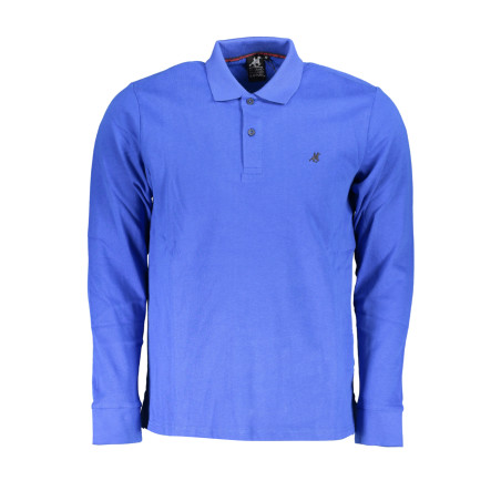 US GRAND POLO MEN&39S LONG SLEEVED POLO SHIRT BLUE