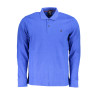 US GRAND POLO MEN&39S LONG SLEEVED POLO SHIRT BLUE