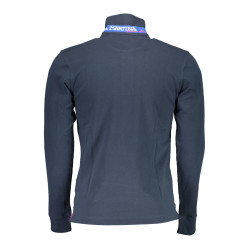 LA MARTINA MEN&39S LONG SLEEVED POLO SHIRT BLUE