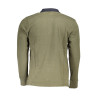 US GRAND POLO GREEN MEN&39S LONG SLEEVED POLO SHIRT