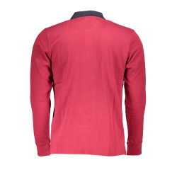 US GRAND POLO MEN&39S LONG SLEEVED POLO SHIRT RED