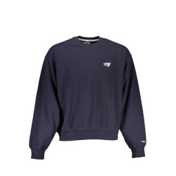 TOMMY HILFIGER MEN&39S BLUE ZIPLESS SWEATSHIRT