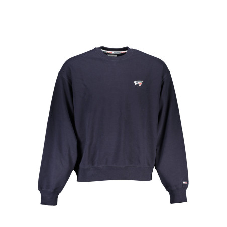 TOMMY HILFIGER MEN&39S BLUE ZIPLESS SWEATSHIRT