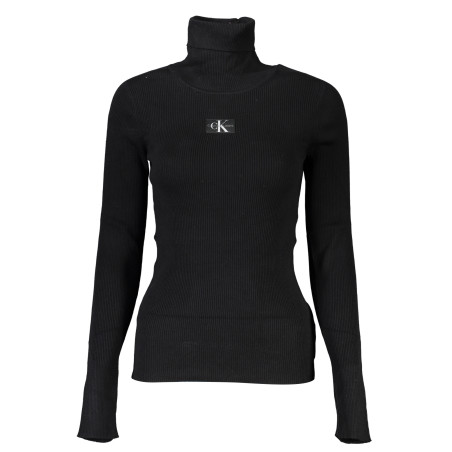 CALVIN KLEIN WOMEN&39S BLACK TURTLENECK