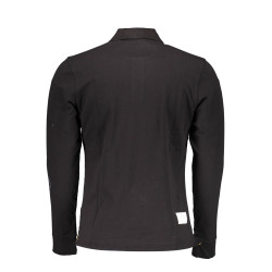 LA MARTINA MEN&39S BLACK LONG SLEEVE POLO SHIRT