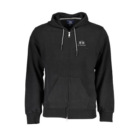 LA MARTINA MEN&39S BLACK ZIP SWEATSHIRT